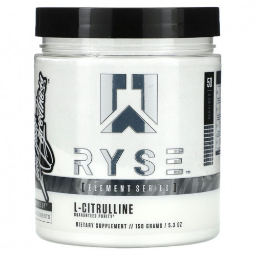 Ryse Supps, Element Series, L-цитруллин, 150 г (5,3 унции)