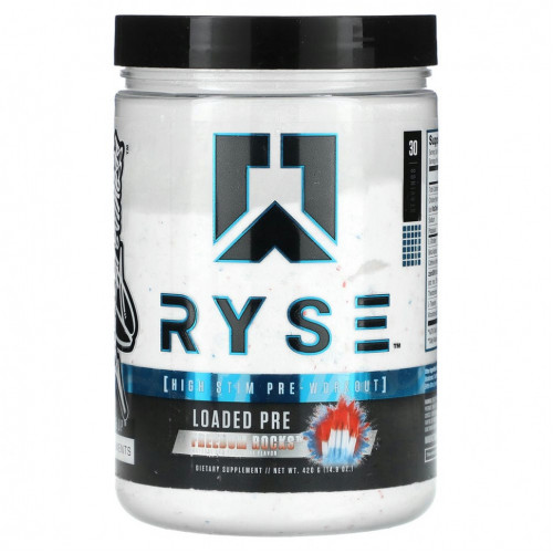 Ryse Supps, Loaded Pre, Freedom Rocks, 420 г (14,8 унции)