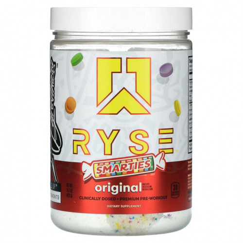 Ryse Supps, Premium Pre-Workout, Smarties, Original, 429 г (15,1 унции)