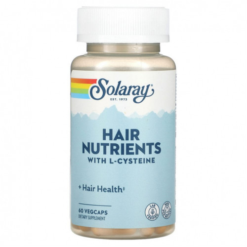 Solaray, Hair Nutrients , 60 VEGCAPS