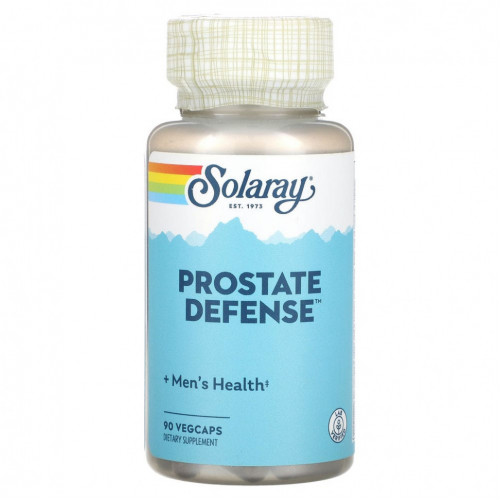 Solaray, Prostate Defense`` 90 растительных капсул