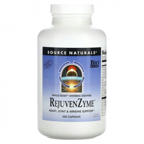 Source Naturals, RejuvenZyme`` 500 капсул