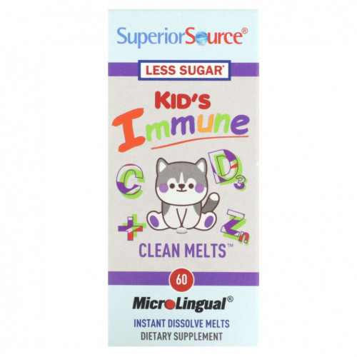 Superior Source, Kid's Immune, Clean Melts, 90 Instant Dissolve Melts