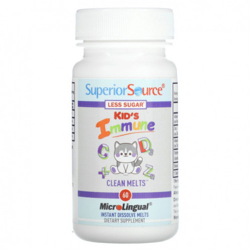 Superior Source, Kid's Immune, Clean Melts, 90 Instant Dissolve Melts