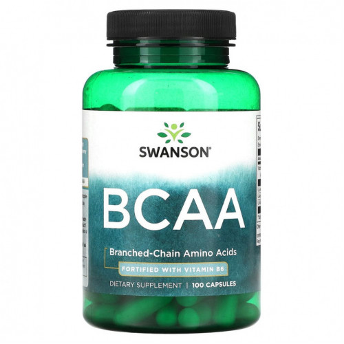 Swanson, BCAA`` 100 капсул