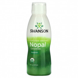 Swanson, Сертифицированный органический концентрат Nopal, 473 мл (16 жидк. Унций)