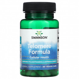 Swanson, Telomere Formula, 90 растительных капсул