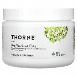 Thorne, Pre-Workout Elite, цитрусовые, 122,6 г (4,32 унции)