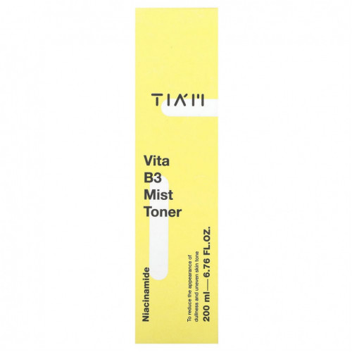 Tiam, Vita B3 Mist Toner, 200 мл (6,76 жидк. Унции)