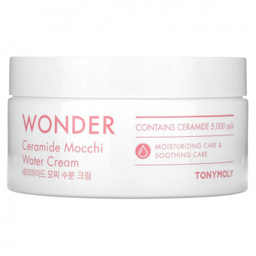 Tony Moly, Wonder Ceramide Mocchi, водный крем, 300 мл (10,14 жидк. Унции)