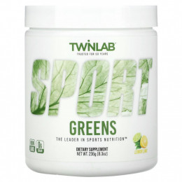 Twinlab, Sport Greens, лимон и лайм, 236 г (8,3 унции)