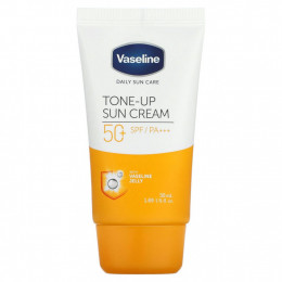 Vaseline, Daily Sun Care, тонизирующий солнцезащитный крем, SPF 50+ PA +++, 50 мл (1,69 жидк. Унции)