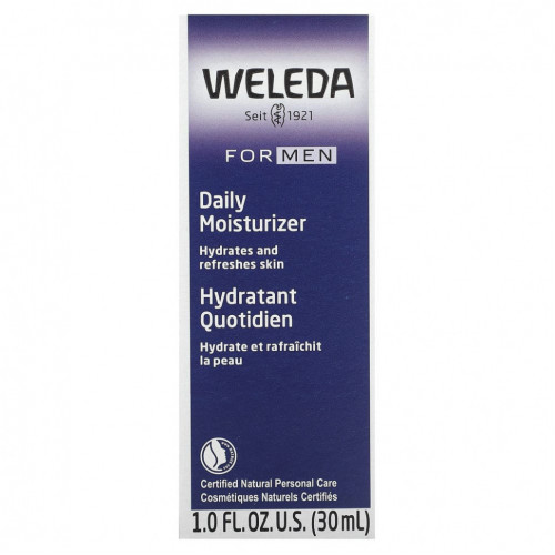 Weleda, Daily Moisturizer For Men, 1 fl oz (30 ml)