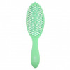 Wet Brush, Go Green ™, кисть для ухода и блеска с маслом чайного дерева, зеленая, 1 шт.