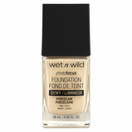 wet n wild, PhotoFocus Foundation, фарфор, 28 мл (0,95 жидк. Унции)