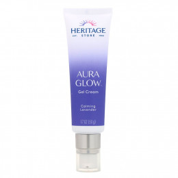 Heritage Store, Aura Glow Gel Cream, Calming Lavender, 1.7 oz (50 g)