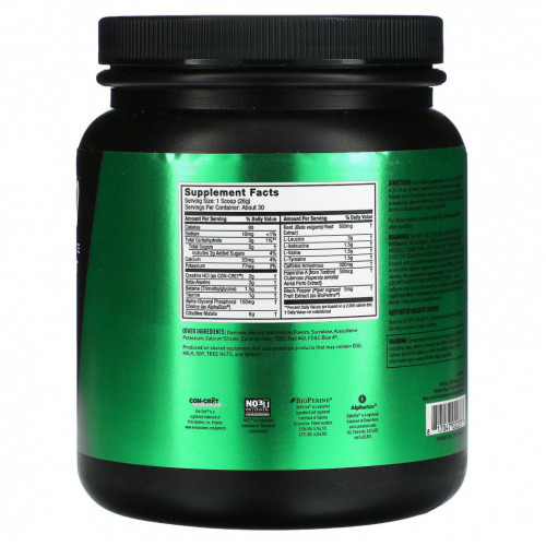 JYM Supplement Science, Pre JYM, высокоэффективное средство перед тренировкой, с вишней, 780 г (1,7 фунта)