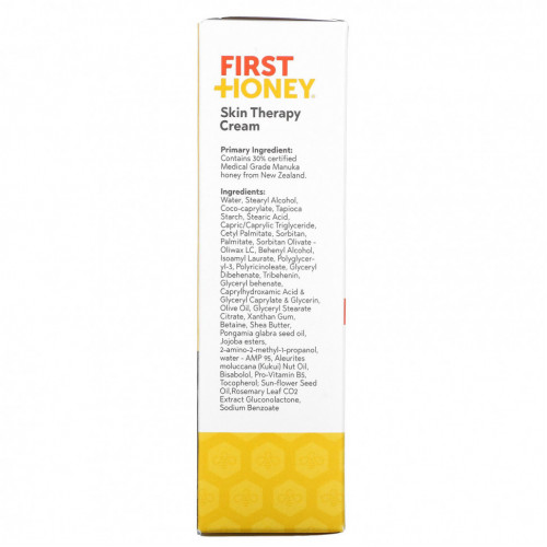 First Honey, Крем для лечения кожи с медом Manuka, 1,75 унции (50 г)