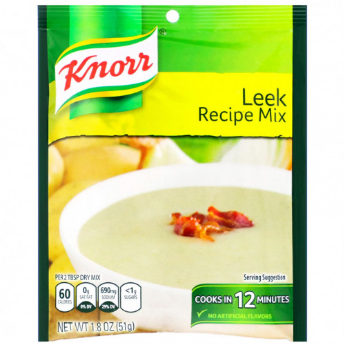 Knorr, Микс-рецепт порея, 1,8 унции (51 г)