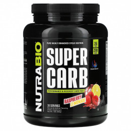 NutraBio Labs, Super Carb, Rasberry Lemonade, 1.8 lb (834 g)