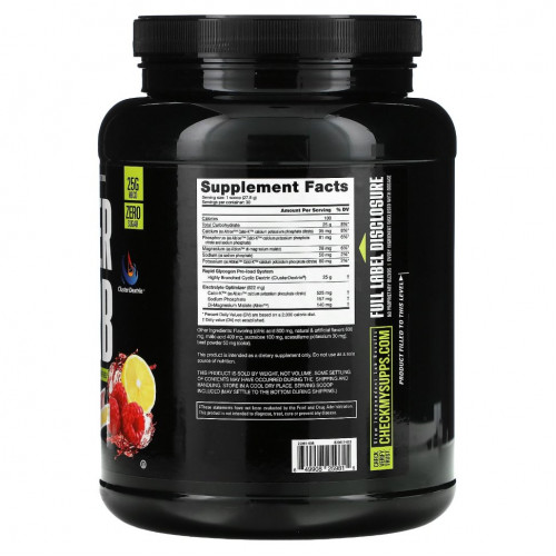 NutraBio Labs, Super Carb, Rasberry Lemonade, 1.8 lb (834 g)