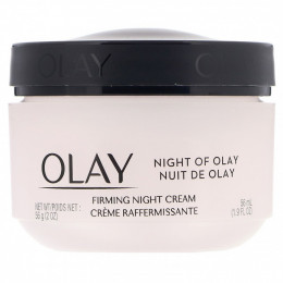 Olay, Night of Olay, укрепляющий ночной крем, 56 мл (1,9 жидк. Унции)