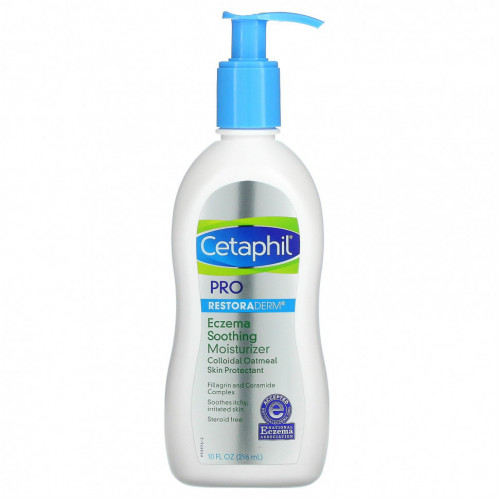 Cetaphil, Успокаивающее экзему средство для мытья тела Pro, для сухой кожи, 296 мл