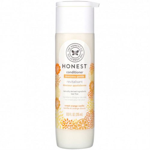 The Honest Company, Everyday Gentle Conditioner, сладкий апельсин и ваниль, 295 мл (10,0 жидк. Унции)