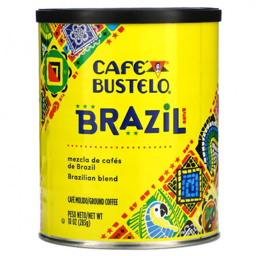 Caf? Bustelo, Brazilian Blend, молотый кофе, 283 г (10 унций)