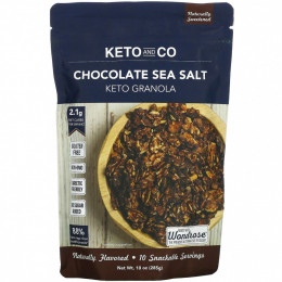 Keto and Co, Chocolate Sea Salt, Keto Granola, 10 oz (285 g)