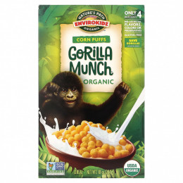 Nature's Path, EnviroKidz, снеки Puffs из органической кукурузы Gorilla Munch, 284 г (10 унций)