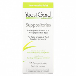 YeastGard Advanced, Суппозитории Yeast Gard Advanced, 10 суппозиториев