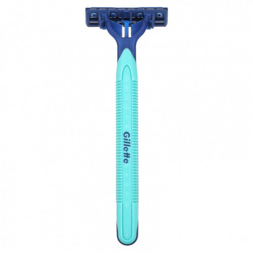 Gillette, Sensor 2 Plus, поворотная головка, одноразовые бритвы, 10 штук