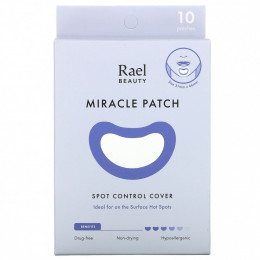 Rael, Miracle Patch, крышка от точечного нанесения, 10 патчей