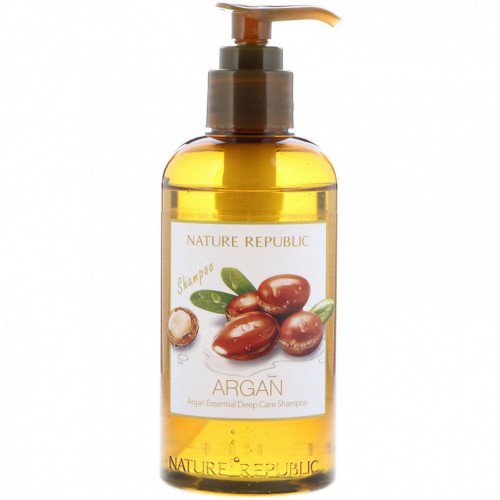 Nature Republic, Шампунь Argan Essential для глубокого ухода, 10,13 ж. унц. (300 мл)