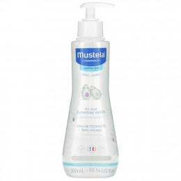 Mustela, Baby, Очищающая вода без ополаскивания, 10,14 жидких унций (300 мл)