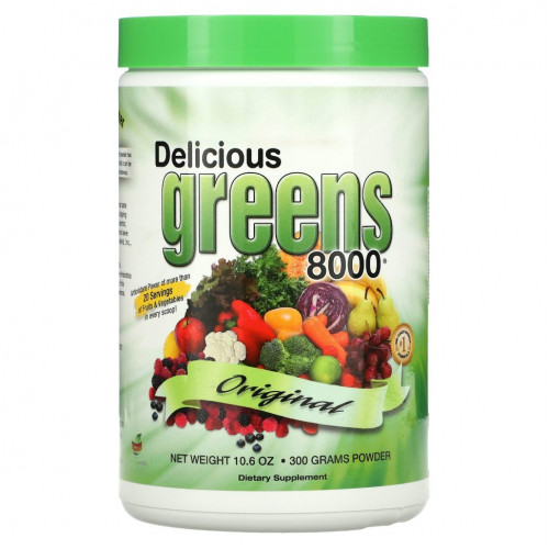 Greens World, Восхитительная зелень 8000, порошок, 300 г