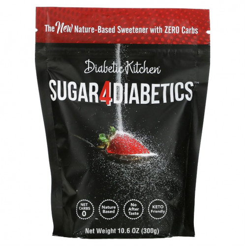 Diabetic Kitchen, Sugar4Diabetics, 300 г (10,6 унции)