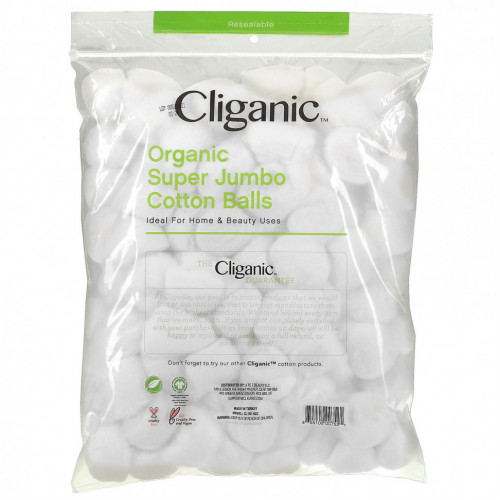 Cliganic, Органические шарики из супер-джамбо, 100 штук