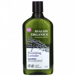 Avalon Organics, шампунь, питательная лаванда, 325 мл (11 жидк. унций)