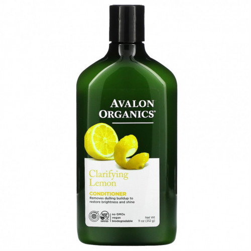 Avalon Organics, Кондиционер, очищающий лимон, 312 г (11 унций)