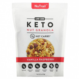 NuTrail, Keto Nut Granola, ваниль и малина, 312 г (11 унций)