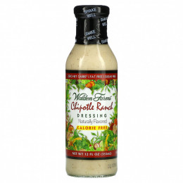 Walden Farms, Chipotle Ranch заправка, 12 жидких унций (355 мл)