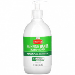 O'Keeffe's, Working Hands Hand Soap, Unscented, 12 fl oz (354 ml)