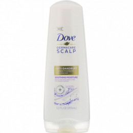 Dove, Dermacare Scalp, кондиционер против перхоти, успокаивающее увлажнение, 355 мл (12 жидк. Унций)