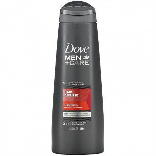 Dove, Men + Care, шампунь и кондиционер 2 в 1, защита волос, 355 мл (12 жидк. Унций)