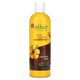 Alba Botanica, кондиционер для сухих волос, глубокое увлажнение, с кокосовым молоком, 340 г (12 унций)