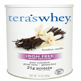 Tera's Whey, Grass Fed, Simply Pure Whey Protein, бурбонская ваниль, 340 г (12 унций)