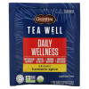 Celestial Seasonings, Herbal Tea, Daily Wellness, органическая куркума, без кофеина, 12 чайных пакетиков по 2,2 г (0,07 унции)