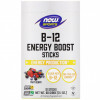 NOW Foods, Sports, B-12 Energy Boost, батончики, ягодный вкус, 10 000 мкг, 12 шт., 60 г (2,1 унции)